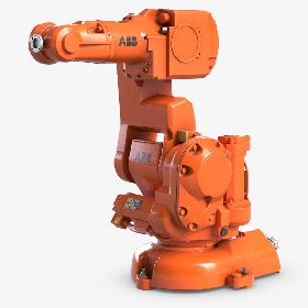 3D Industrial Robot Arm ABB IRB 140